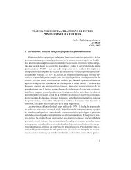 trauma psicosocial, trastorno de estres postraumatico y ... - Cintras