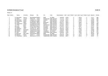 AC Melle Kartslalom P-Lauf 18.04.10