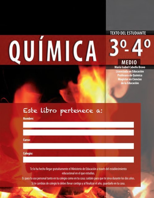 Química - Ministerio de Educación