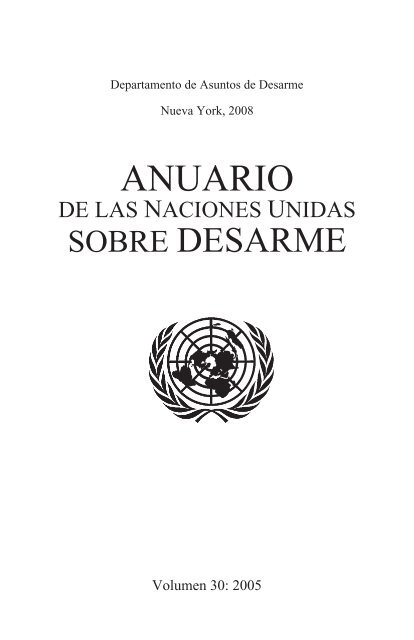 ANUARIO - Naciones Unidas