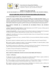 Art14.III_Funciones - Secretaría de Seguridad Pública del Distrito ...