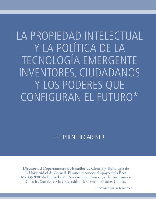 ciencia-tecnologia-democracia - Universidad EAFIT