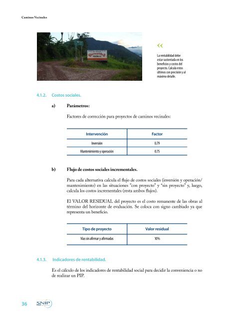 Guía Simplificada para la Identificación, Formulación y Evaluación