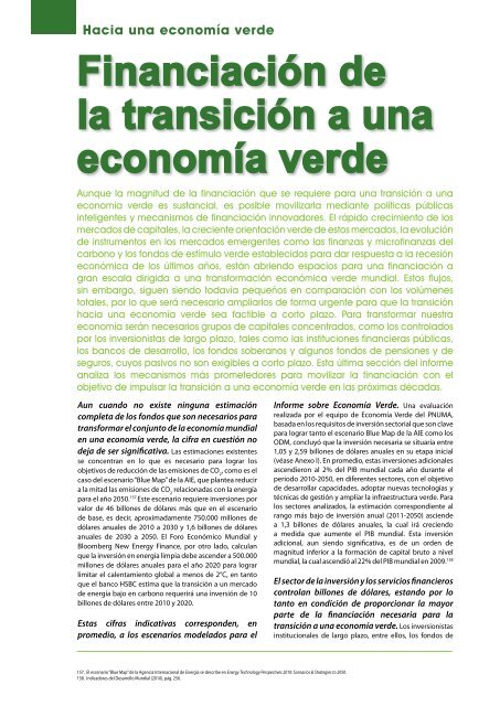 Hacia una economía verde: Guía para el desarrollo - UNEP