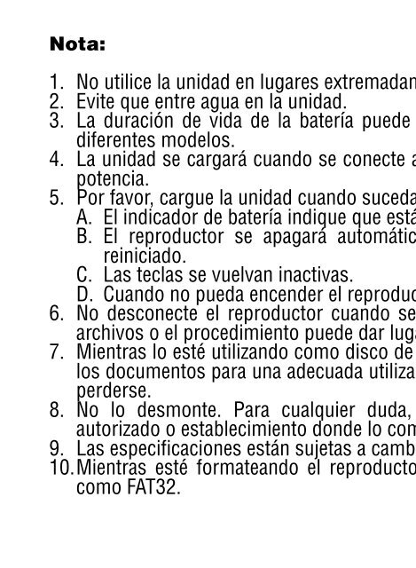 Manual de instrucciones - Stromberg Carlson