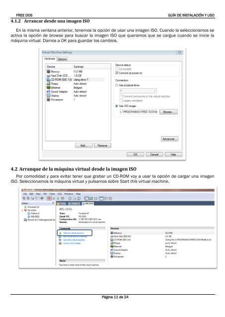 FREEDOS 1.0. - Curso de Técnico de Redes y Sistemas 2011