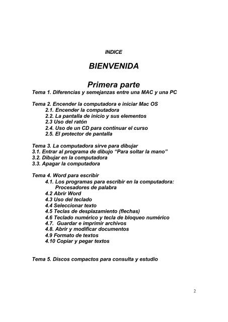 CURSO BÁSICO DEL USO DE LA COMPUTADORA E ... - INEA