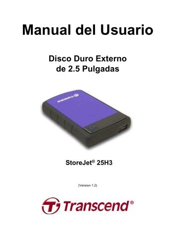 manual en PDF - Transcend Info