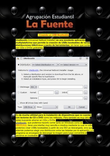 Crear USB Booteable.pdf - La Fuente