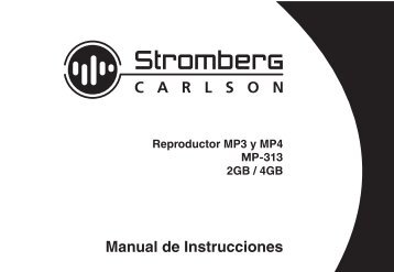Manual - Stromberg Carlson