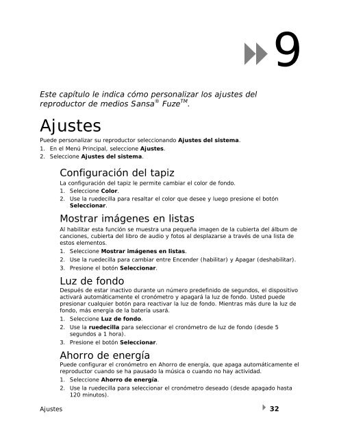 Manual de usuario - SanDisk