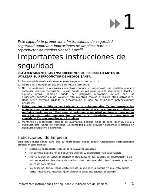 Manual de usuario - SanDisk