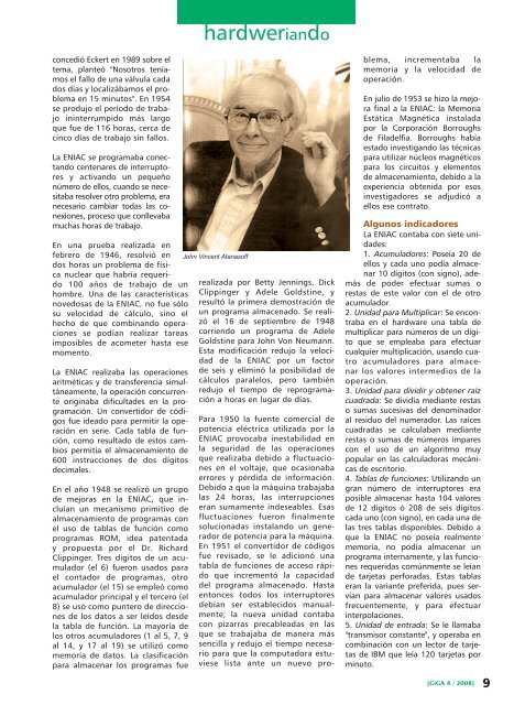 Giga. No. 4, 2008 - Editorial Universitaria