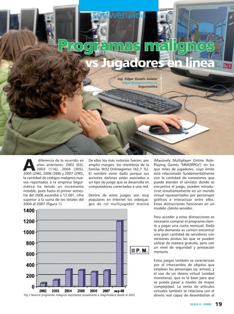 Giga. No. 4, 2008 - Editorial Universitaria