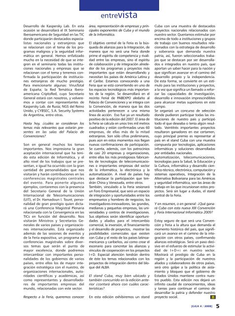 Giga. No. 4, 2008 - Editorial Universitaria