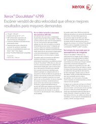 Xerox® DocuMate® 4799 Escáner versátil de alta ... - Scanners