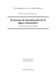 El proceso de formalización de la lógica matemática - Bruno Stonek