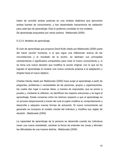 formalizacion del aprendizaje organizacional con el diseño