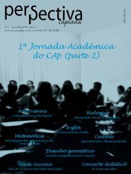 1ª Jornada Acadêmica do CAp (parte 2) - Colégio de Aplicação ...
