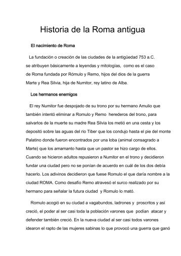 Historia de la Roma antigua 2.pdf - Lingua Latina