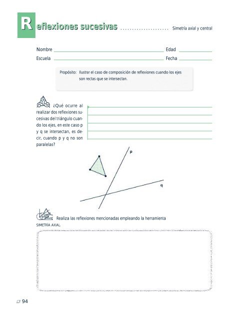 Geometría dinámica - Reforma de la Educación Secundaria ...