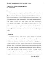 Las residuos en los enteros gaussianos - cremc - Universidad ...