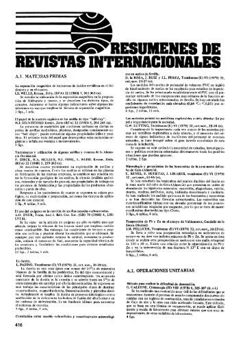 revistas internacionales - Boletines Sociedad de Cerámica y Vidrio ...