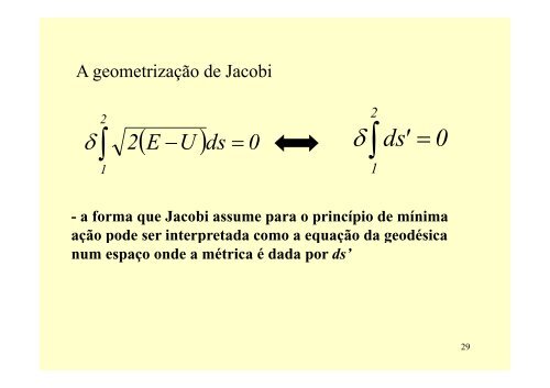 O Desenvolvimento das Mecânicas Não-Euclidianas durante o ...