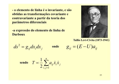 O Desenvolvimento das Mecânicas Não-Euclidianas durante o ...