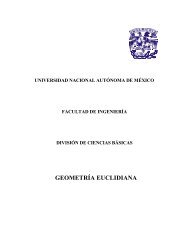 GEOMETRÍA EUCLIDIANA - División de Ciencias Básicas