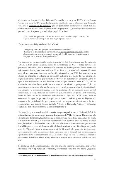 En lo principal, opone excepción dilatoria de litispendencia; en el ...