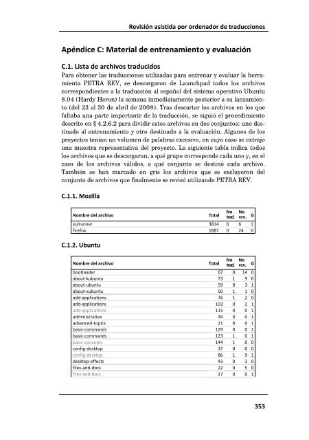 Revisión asistida por ordenador de traducciones - OpenTranslation