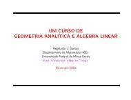 Um Curso de Geometria Analítica e Álgebra Linear - Unicamp