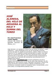 Ensayo JOSÉ ALAMEDA, DEL HILO DE ARIADNA AL ... - Taurología