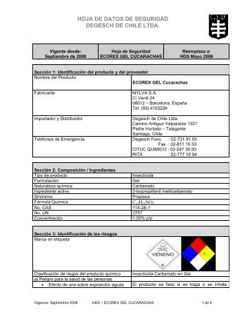 Ecorex Gel - Plaguisur