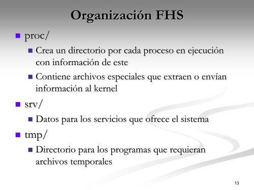 Estructura del sistema de archivos y espacio Swap - Sistemas ...