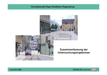 Konzeptstudie Regio-Stadtbahn Regensburg - VCD Bayern