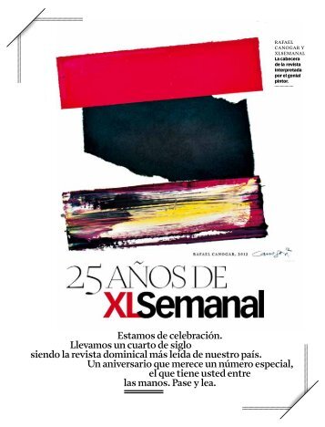 Leer las entrevistas de «25 años de XLSemanal - Blog de Eduard ...