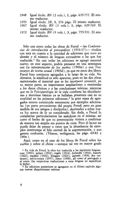 Volumen VI – Psicopatología de la vida cotidiana (1901