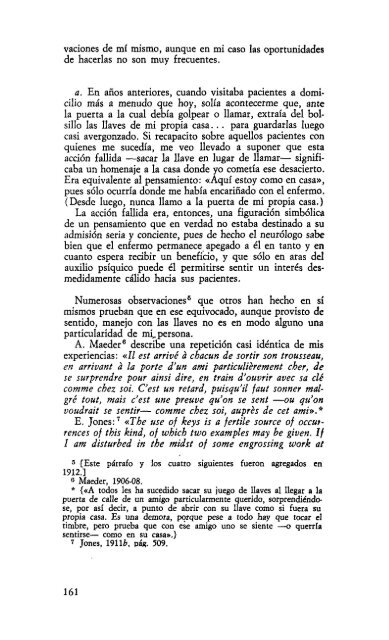 Volumen VI – Psicopatología de la vida cotidiana (1901