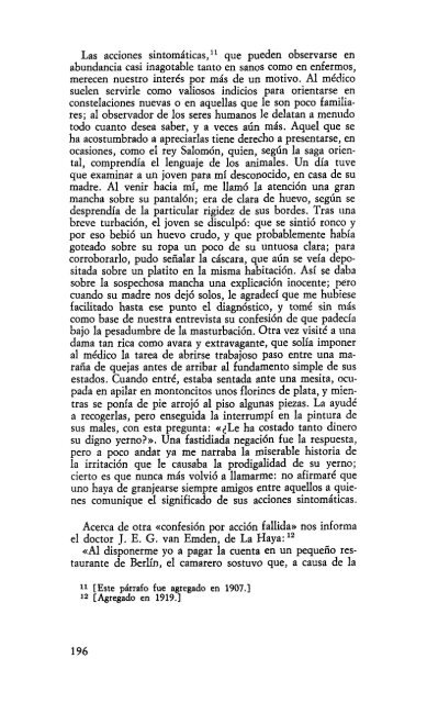 Volumen VI – Psicopatología de la vida cotidiana (1901