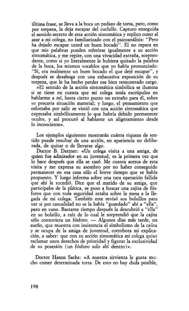 Volumen VI – Psicopatología de la vida cotidiana (1901