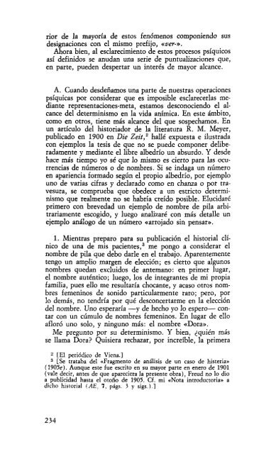 Volumen VI – Psicopatología de la vida cotidiana (1901