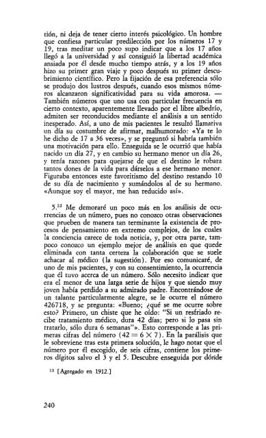 Volumen VI – Psicopatología de la vida cotidiana (1901