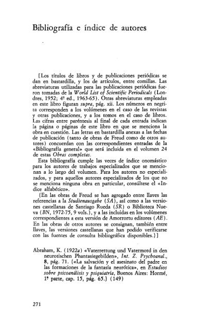 Volumen VI – Psicopatología de la vida cotidiana (1901