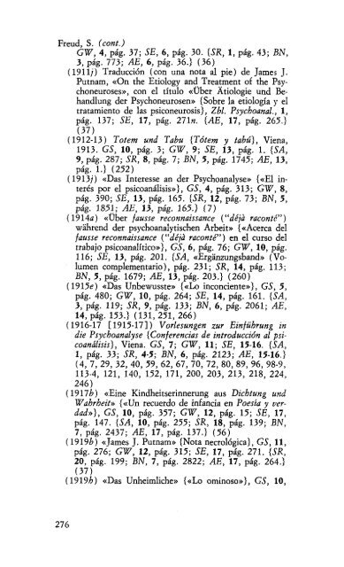 Volumen VI – Psicopatología de la vida cotidiana (1901