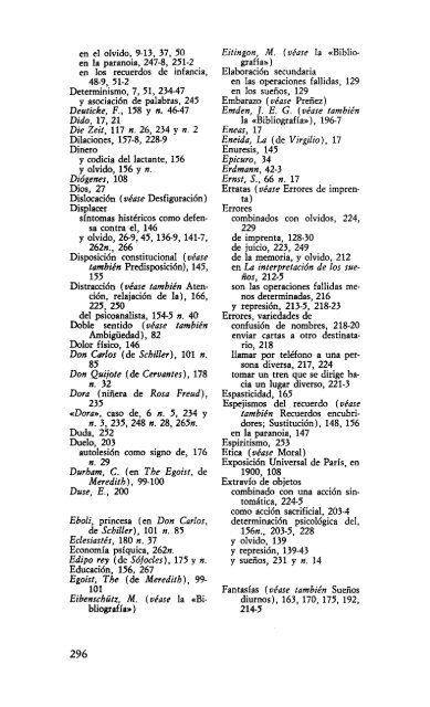 Volumen VI – Psicopatología de la vida cotidiana (1901