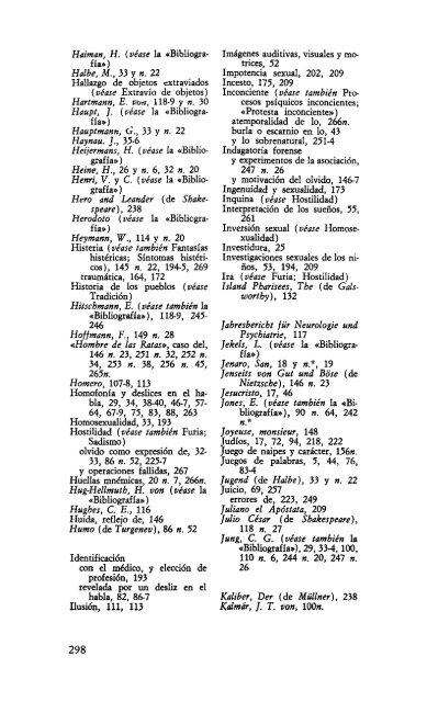 Volumen VI – Psicopatología de la vida cotidiana (1901