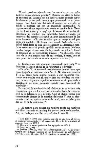 Volumen VI – Psicopatología de la vida cotidiana (1901