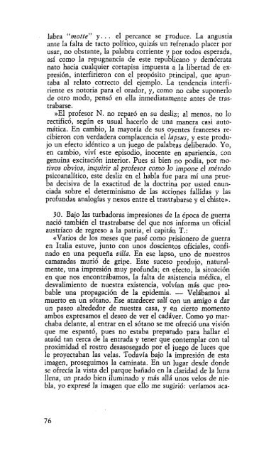 Volumen VI – Psicopatología de la vida cotidiana (1901